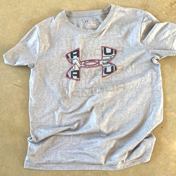 Under Armour youth large YL heat gear tee. Never worn. NWOT! - Picture 1 of 5